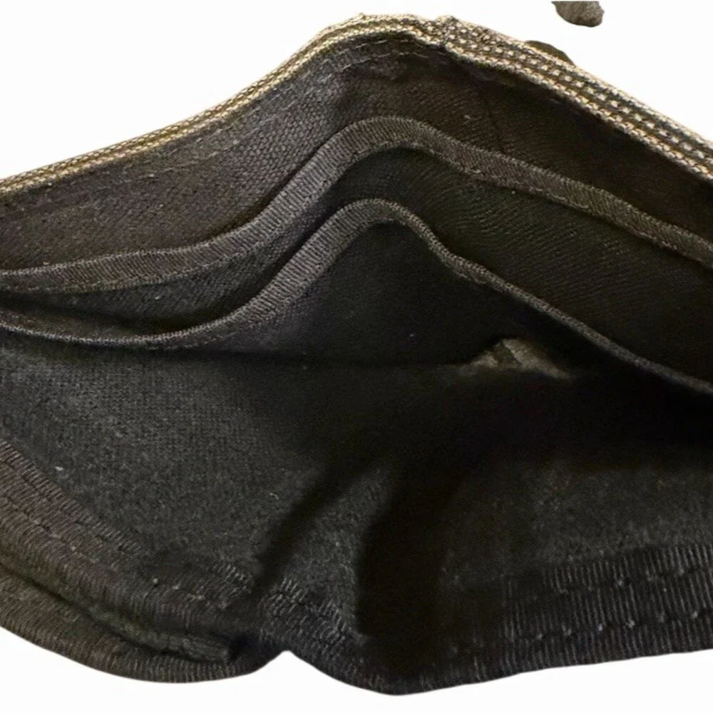 Porter Yoshida & Co. Smoky Bifold Wallet Unisex Black Zip